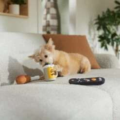 Frisco Father's Day Essential Latex Squeaky Dog Toy, 4 Count -Pet Supplies Discount Store 327045 PT3. AC SS1800 V1648667249