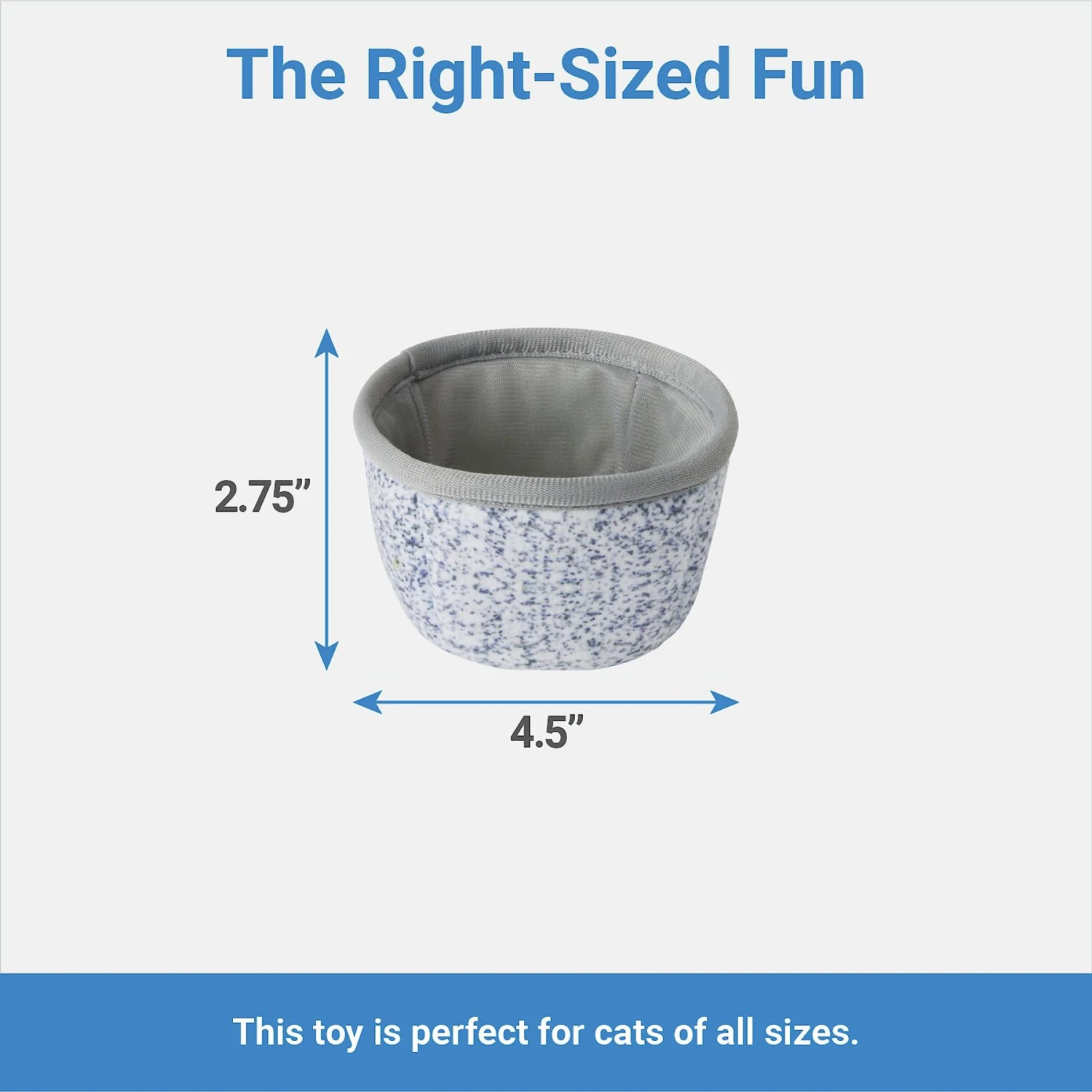 Frisco Guacamole Bowl Cat Toy With Catnip, Medium, 4 Count 5 Frisco Guacamole Bowl Cat Toy With Catnip, Medium, 4 Count - Image 3