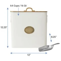 Frisco Premium Airtight Dog & Cat Food Storage Canister With Scoop -Pet Supplies Discount Store 331486 PT1. AC SS1800 V1661891790