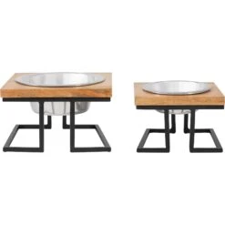 Frisco Premium Wood Elevated Single Dog & Cat Bowl 14 Frisco Premium Wood Elevated Single Dog & Cat Bowl -Pet Supplies Discount Store 331493 PT5. AC SS1800 V1657656891