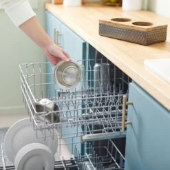 Frisco Premium Stainless Steel Double Diner Dog & Cat Bowl, Black -Pet Supplies Discount Store 331532 PT6. AC SS1800 V1657656874