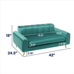 Frisco Elevated Art Deco Dog & Cat Sofa Bed With Removable Cover 6 Frisco Elevated Art Deco Dog & Cat Sofa Bed With Removable Cover -Pet Supplies Discount Store 331623 PT1. AC SS1800 V1680019229