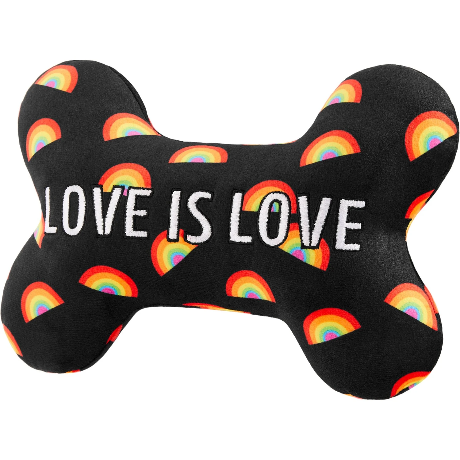 Frisco Pride Proud Pup Bone Plush Squeaky Dog Toy 3 Frisco Pride Proud Pup Bone Plush Squeaky Dog Toy