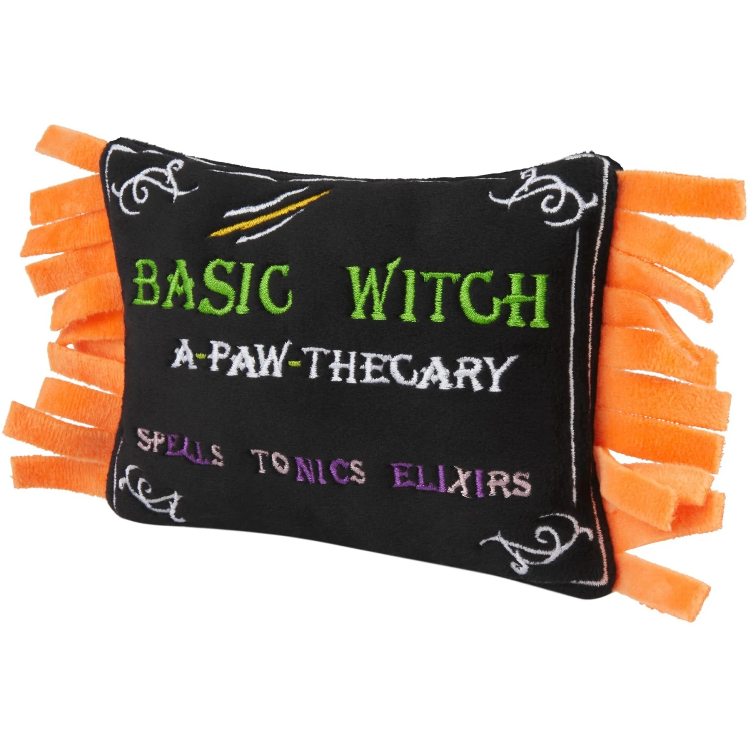 Frisco Halloween A-Paw-Thecary Kicker Plush Cat Toy With Catnip 3 Frisco Halloween A-Paw-Thecary Kicker Plush Cat Toy With Catnip