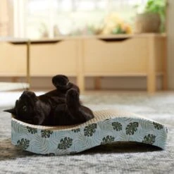 Frisco Wave Cat Scratcher Toy With Catnip, Tropical Paradise -Pet Supplies Discount Store 347221 PT3. AC SS1800 V1659699263