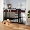 Frisco Wood Accents Extra Wide Auto-close Pet Gate, 30-in -Pet Supplies Discount Store 352631 MAIN. AC SS1800 V1657739663