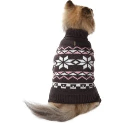 Frisco Gray Chevron Print Dog & Cat Sweater -Pet Supplies Discount Store 353555 PT2. AC SS1800 V1659006934