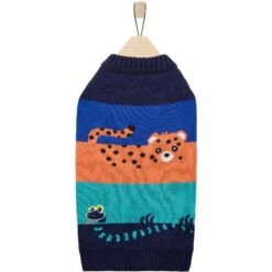 Frisco Anaconda Cheetah Colorblock Dog & Cat Sweater -Pet Supplies Discount Store 353596 PT4. AC SS1800 V1659726300