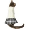 Frisco Plaid Dog & Cat Sweater Dress -Pet Supplies Discount Store 353673 MAIN. AC SS1800 V1659008242