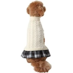 Frisco Plaid Dog & Cat Sweater Dress -Pet Supplies Discount Store 353673 PT2. AC SS1800 V1659008189