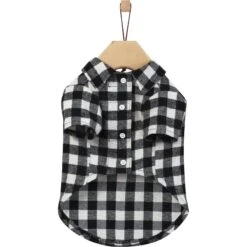 Frisco Black Plaid Dog & Cat Shirt 15 Frisco Black Plaid Dog & Cat Shirt -Pet Supplies Discount Store 353682 PT4. AC SS1800 V1659726657