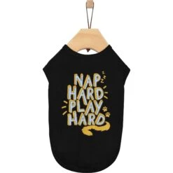 Frisco Nap Hard Play Hard Dog & Cat T-Shirt -Pet Supplies Discount Store 353713 PT4. AC SS1800 V1659725875