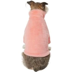 Frisco Lightweight Faux Fur Pink Puffer Dog & Cat Coat -Pet Supplies Discount Store 353869 PT2. AC SS1800 V1659007530