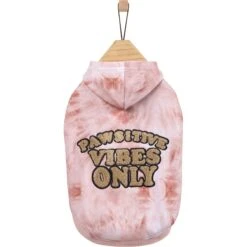 Frisco Pawsitive Vibes Only Dog & Cat Hoodie -Pet Supplies Discount Store 353957 PT4. AC SS1800 V1659725939