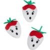 Frisco Halloween Ghost Strawberries Plush Cat Toy With Catnip, 3 Count -Pet Supplies Discount Store 354127 MAIN. AC SS1800 V1657657123