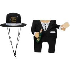 Frisco Front Walking New Years Tuxedo Dog & Cat Costume 16 Frisco Front Walking New Years Tuxedo Dog & Cat Costume -Pet Supplies Discount Store 358028 PT5. AC SS1800 V1660760446