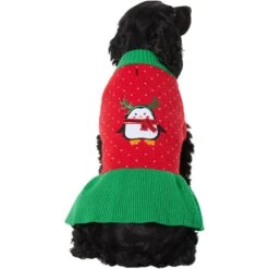 Frisco Penguin Dog & Cat Sweater Dress -Pet Supplies Discount Store 358207 PT2. AC SS1800 V1660756783