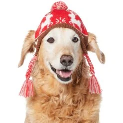 Frisco Reindeer Fair Isle Dog & Cat Pom Hat -Pet Supplies Discount Store 358309 PT3. AC SS1800 V1660763987