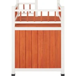 Frisco Outdoor Wooden Cat House With Elevated Balcony Steps -Pet Supplies Discount Store 360998 PT3. AC SS1800 V1657828422