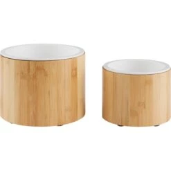Frisco Elevated Non-Skid Bamboo Melamine Dog Bowl With Bamboo Stand 12 Frisco Elevated Non-Skid Bamboo Melamine Dog Bowl With Bamboo Stand -Pet Supplies Discount Store 363391 PT5. AC SS1800 V1657657268