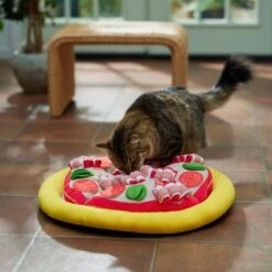 Frisco Pizza Reversible Snuffle Mat, Yellow, Medium -Pet Supplies Discount Store 363398 PT3. AC SS1800 V1660750517