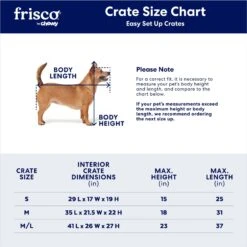 Frisco Easy Set-Up Wood Furniture Style Dog Crates -Pet Supplies Discount Store 363840 PT2. AC SS1800 V1685459494