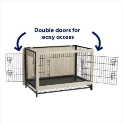 Frisco Easy Set-Up Wood Furniture Style Dog Crates -Pet Supplies Discount Store 363840 PT4. AC SS1800 V1685459485
