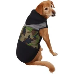 Frisco Army Camo Dog & Cat Hoodie -Pet Supplies Discount Store 368774 PT4. AC SS1800 V1669101578