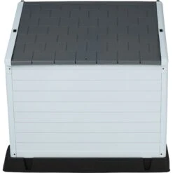 Frisco Plastic Outdoor Dog House With Elevated Platform -Pet Supplies Discount Store 370363 PT3. AC SS1800 V1659994338