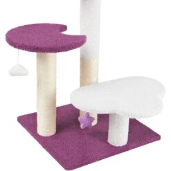Frisco Star, Moon And Cloud 25" Plush Cat Tree -Pet Supplies Discount Store 371373 PT3. AC SS1800 V1670967425