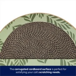 Frisco Interactive Maze & Scratch Cardboard Cat Toy Box With Catnip, Palms -Pet Supplies Discount Store 506130 PT3. AC SS1800 V1671551754