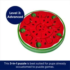 Frisco Watermelon Interactive Puzzle Dog Toy, Advanced -Pet Supplies Discount Store 506322 PT4. AC SS1800 V1675713978