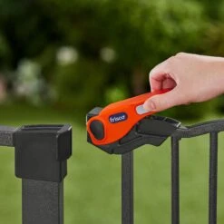 Frisco Outdoor Steel Arch Extra Tall Auto-Close Dog Gate -Pet Supplies Discount Store 507102 PT4. AC SS1800 V1668631342