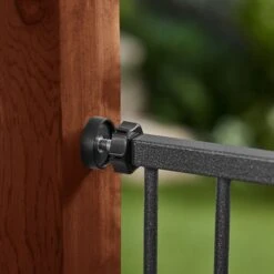 Frisco Outdoor Steel Arch Extra Tall Auto-Close Dog Gate -Pet Supplies Discount Store 507102 PT5. AC SS1800 V1668736374