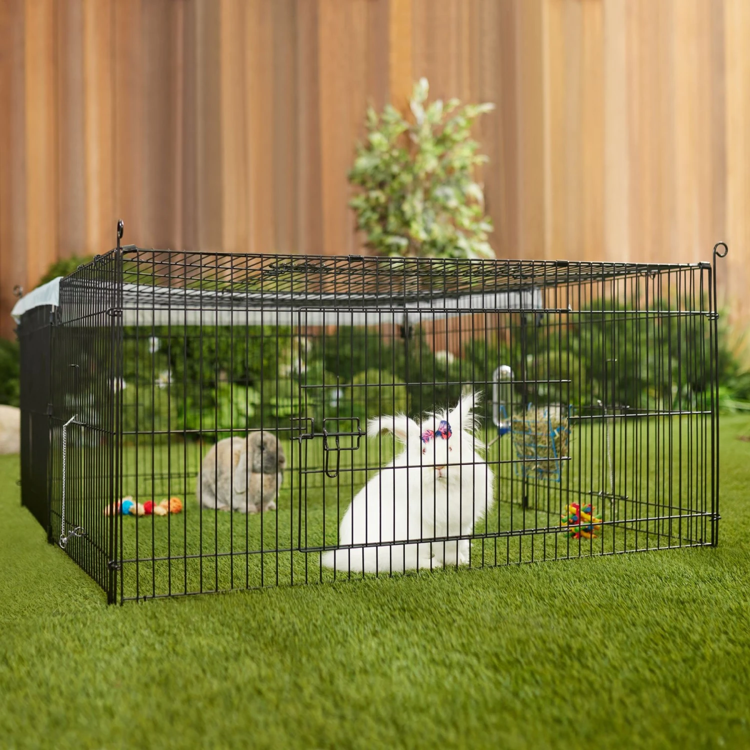 Frisco Portable Outdoor Small Pet Cage (with Cover) 3 Frisco Portable Outdoor Small Pet Cage (with Cover)