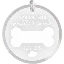 Frisco "Best Friend" Round Shaped Personalized Ornament -Pet Supplies Discount Store 582606 PT3. AC SS1800 V1697131877