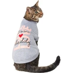 Frisco I Love Daddy Heart Dog & Cat T-Shirt -Pet Supplies Discount Store 608262 PT2. AC SS1800 V1676644906