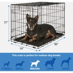 Frisco Fold & Carry Single Door Collapsible Wire Dog Crate + 4 Items 13 Frisco Fold & Carry Single Door Collapsible Wire Dog Crate + 4 Items -Pet Supplies Discount Store 623718 PT2. AC SS1800 V1662739258