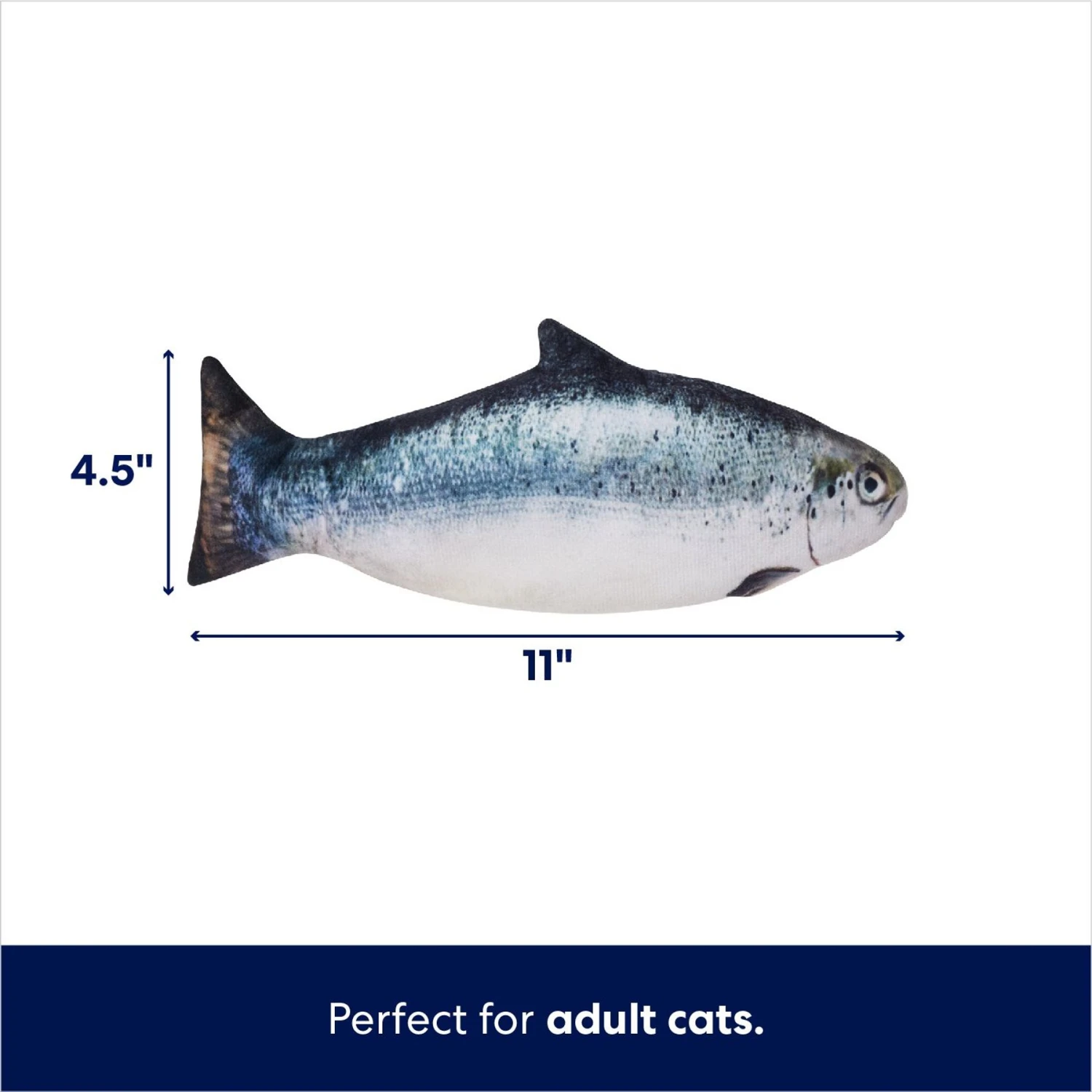 Frisco Interactive Flopping Fish Electronic Cat Toy With Catnip 4 Frisco Interactive Flopping Fish Electronic Cat Toy With Catnip - Image 2