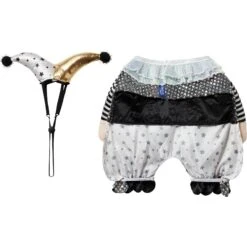 Frisco Front Walking Glitter Clown Dog & Cat Costume -Pet Supplies Discount Store 707542 PT5. AC SS1800 V1689342132