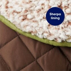 Frisco Heavy Weight 2-Tone Sherpa Lined Hybrid Quilted Dog & Cat Parka -Pet Supplies Discount Store 718038 PT5. AC SS1800 V1692193161