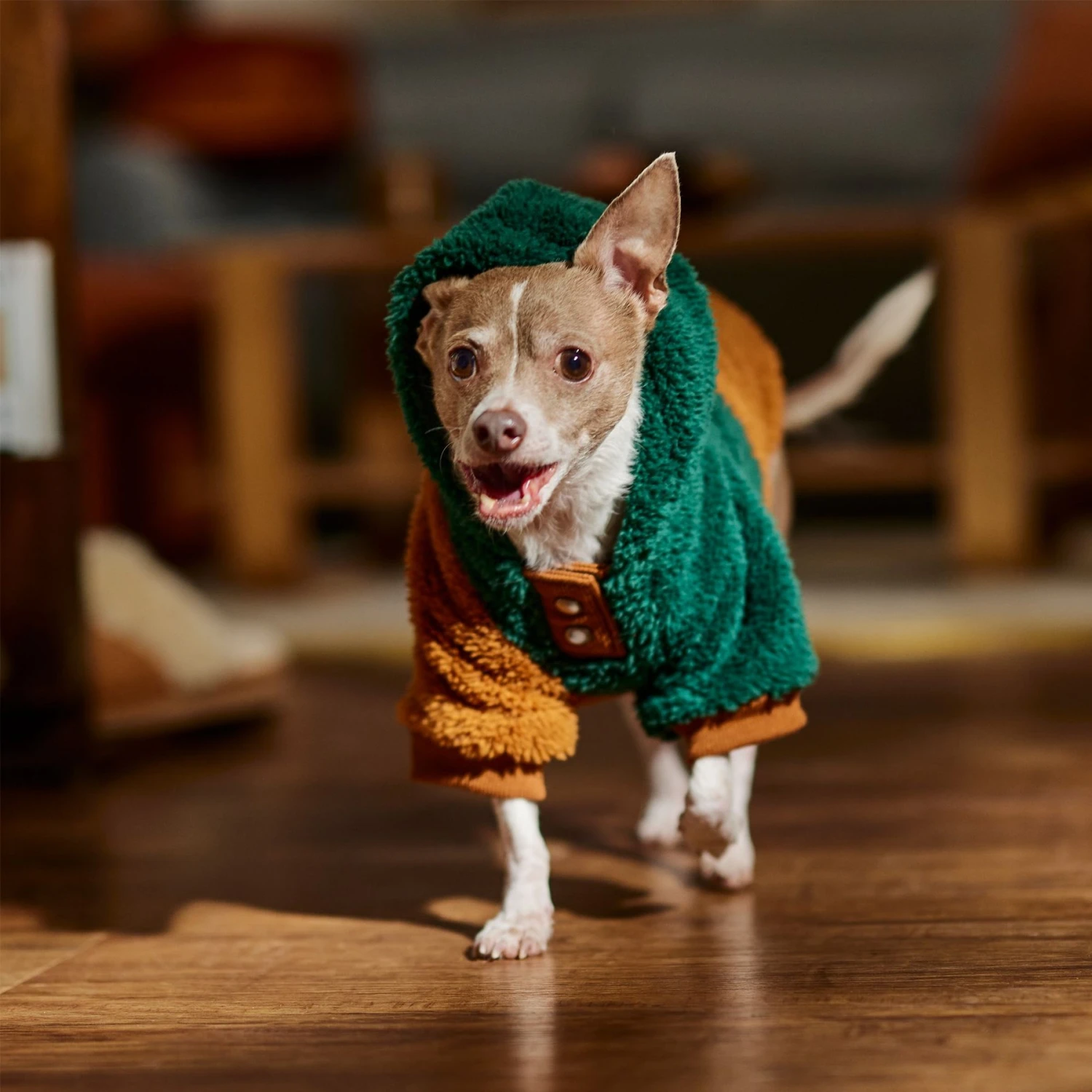 Frisco 2-Tone Colorblock Fleece Dog & Cat Hoodie 10 Frisco 2-Tone Colorblock Fleece Dog & Cat Hoodie - Image 8