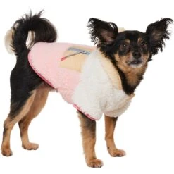 Frisco Colorblock Fleece Dog & Cat Hoodie W/ Pocket -Pet Supplies Discount Store 718278 PT2. AC SS1800 V1703184630