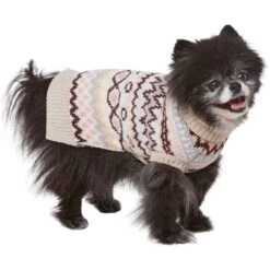 Frisco Sherpa Lined Fairisle Dog & Cat Sweater -Pet Supplies Discount Store 718422 PT2. AC SS1800 V1703184630