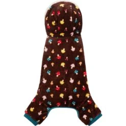 Frisco Cozy Plush Fleece Dog & Cat PJs, Mushrooms -Pet Supplies Discount Store 718950 PT4. AC SS1800 V1692977094