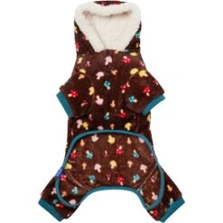 Frisco Cozy Plush Fleece Dog & Cat PJs, Mushrooms -Pet Supplies Discount Store 718950 PT5. AC SS1800 V1692977078