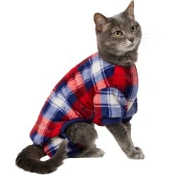 Frisco Cozy Plush Fleece Dog & Cat PJs, Plaid 12 Frisco Cozy Plush Fleece Dog & Cat PJs, Plaid -Pet Supplies Discount Store 719102 PT2. AC SS1800 V1692202558