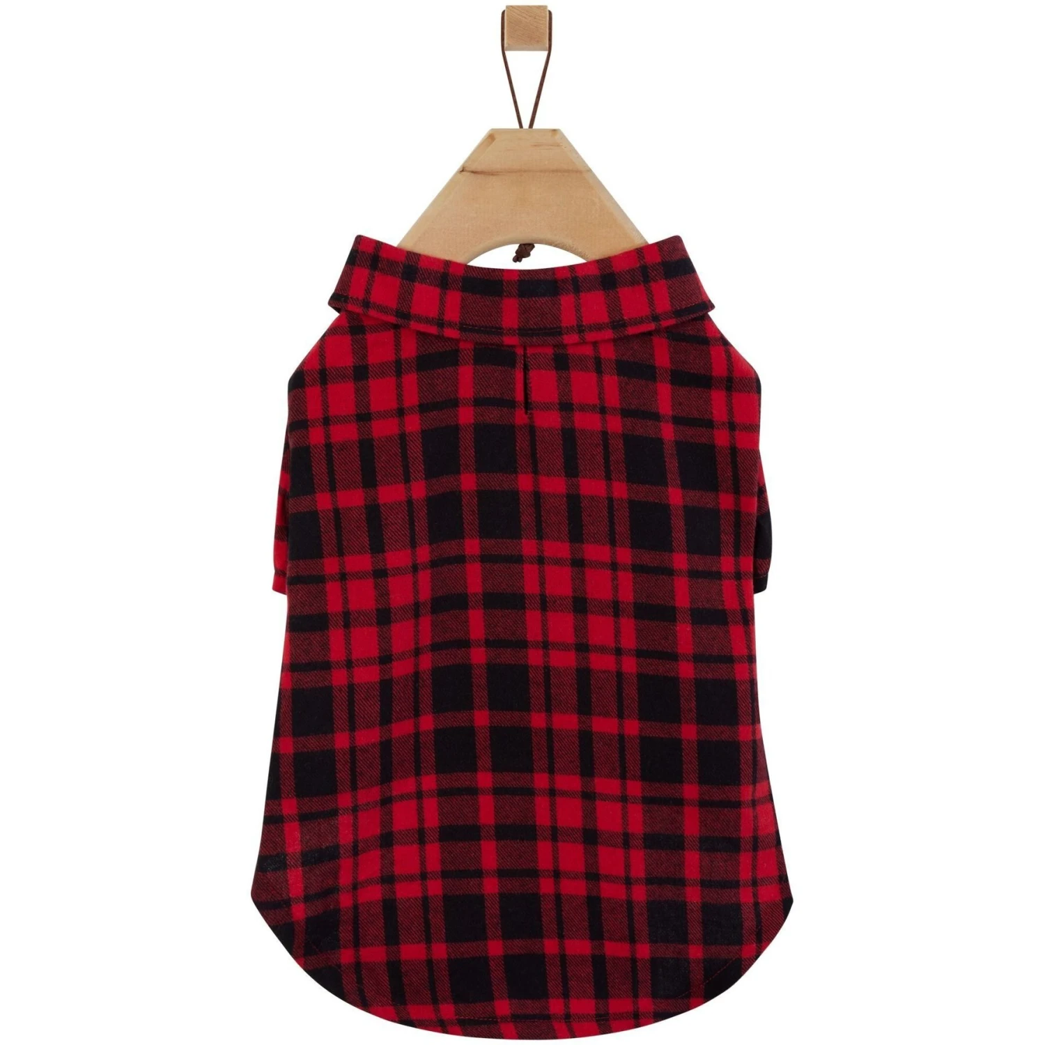 Frisco Red Tartan Plaid Dog & Cat Flannel Shirt 6 Frisco Red Tartan Plaid Dog & Cat Flannel Shirt - Image 4