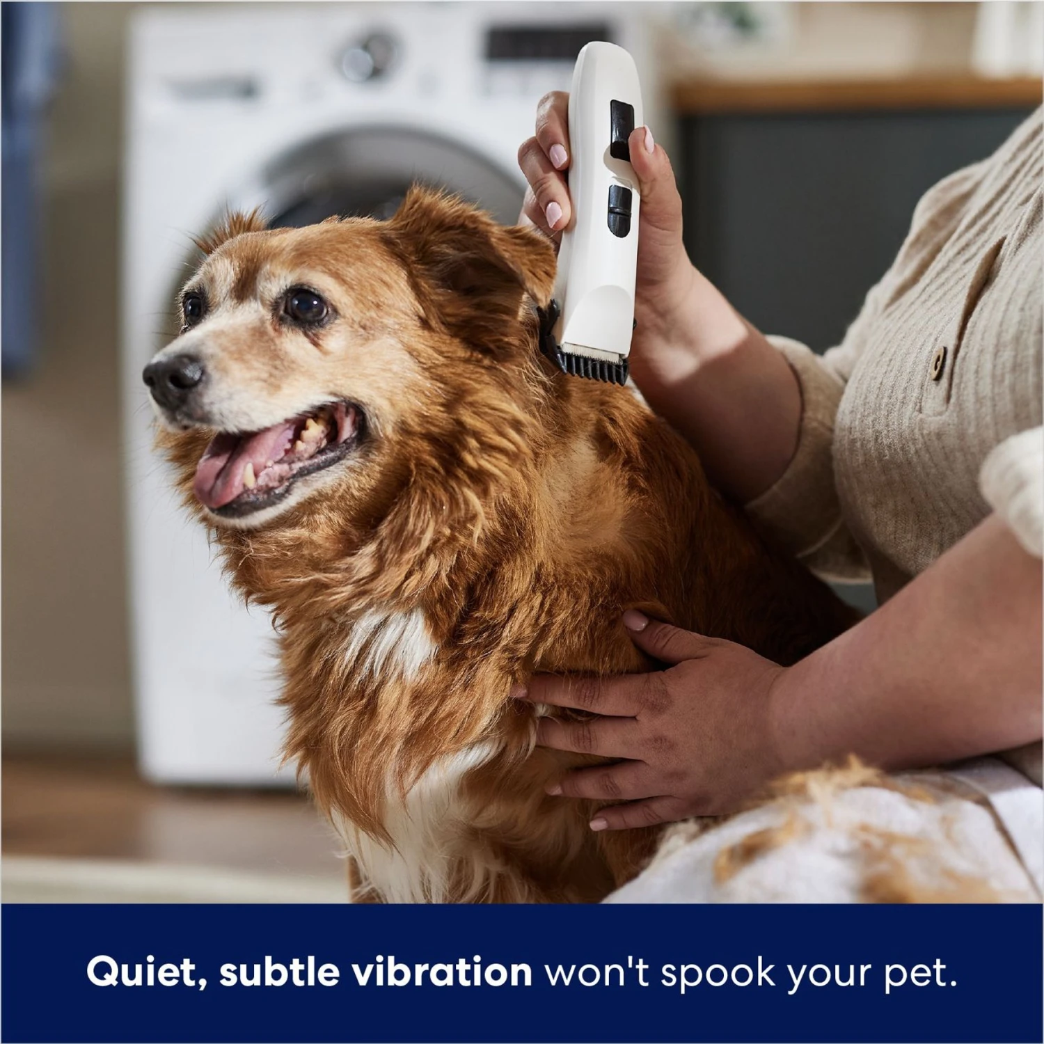 Rechargeable Cordless Cat & Dog Hair Clipper, White 6 Rechargeable Cordless Cat & Dog Hair Clipper, White - Image 4