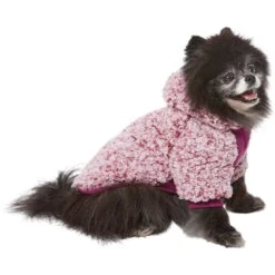 Frisco Textured Wubby 2-Tone Fleece Dog & Cat Hoodie -Pet Supplies Discount Store 742406 PT2. AC SS1800 V1703194380